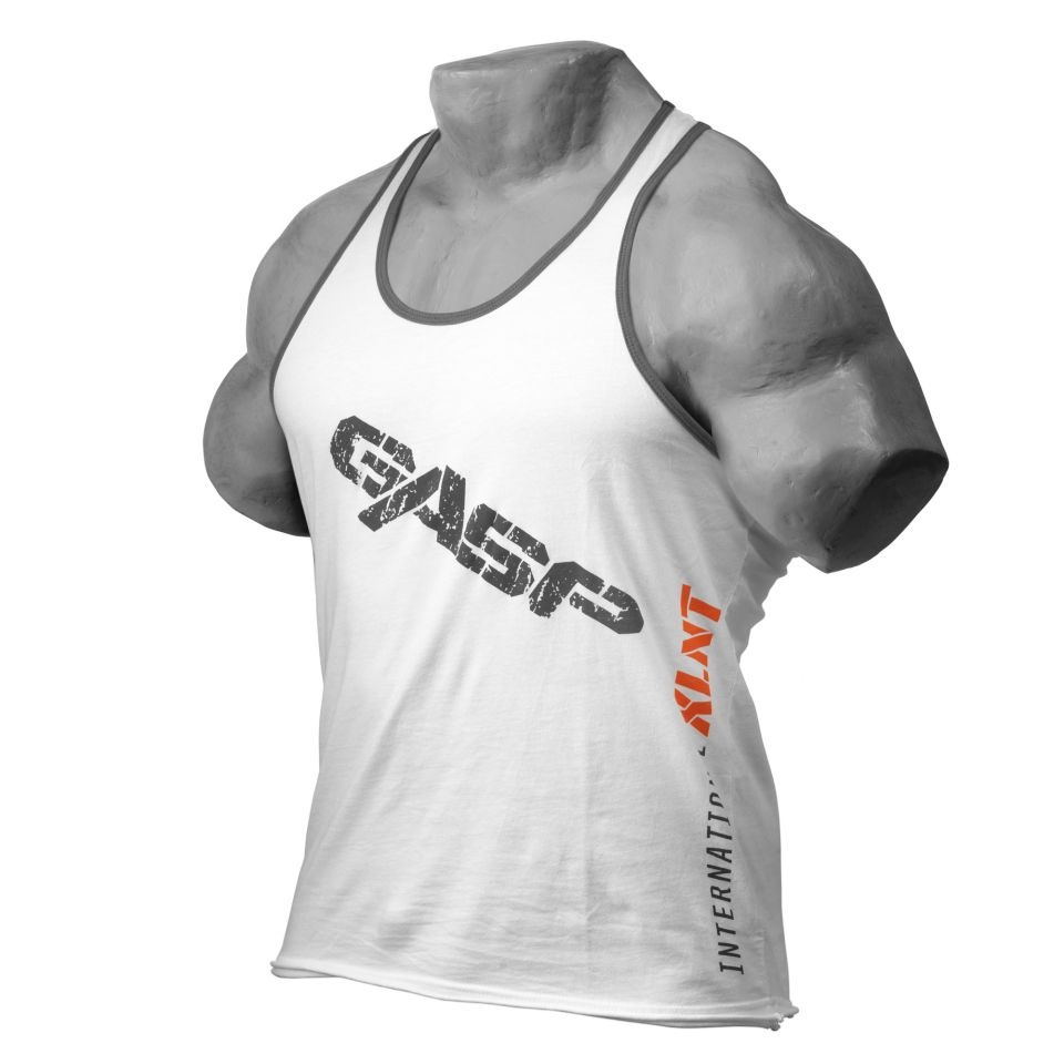 GASP Vintage T-Back White - S