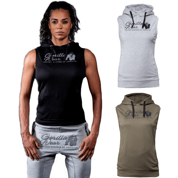 Gorilla Wear Selma Sleeveless Hoodie