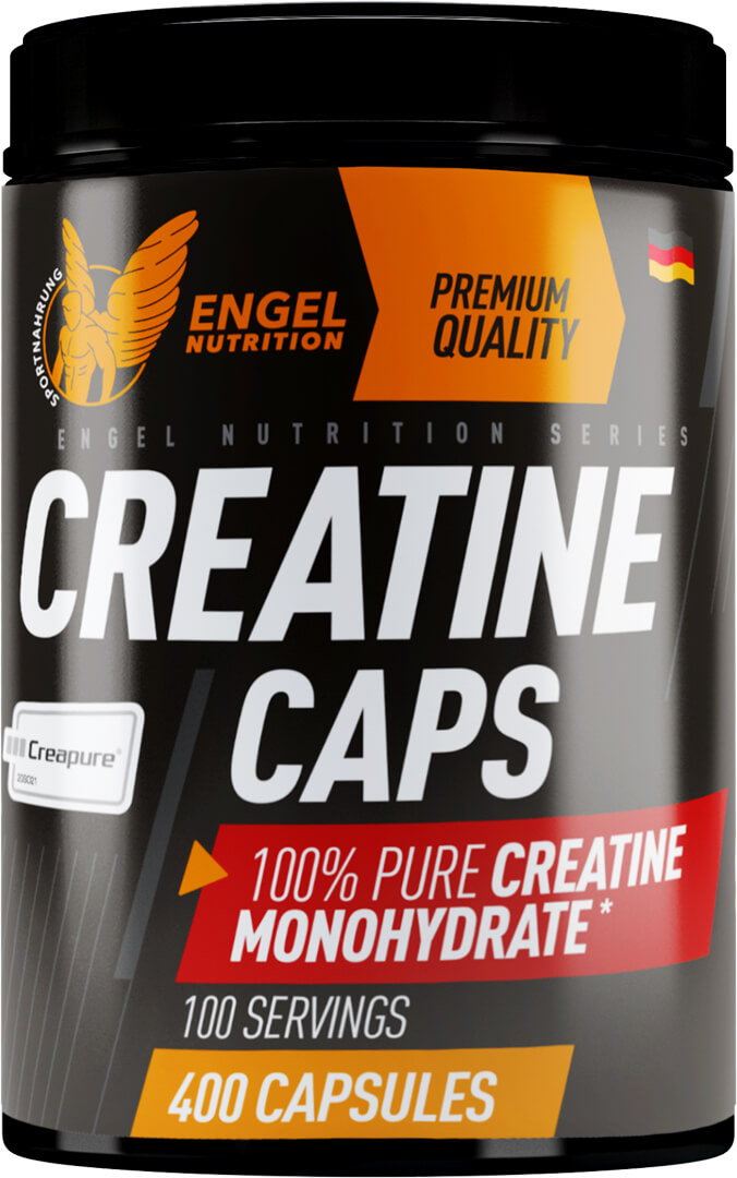 Engel Nutrition 100% Pure Creatine Caps - 400 Kapseln