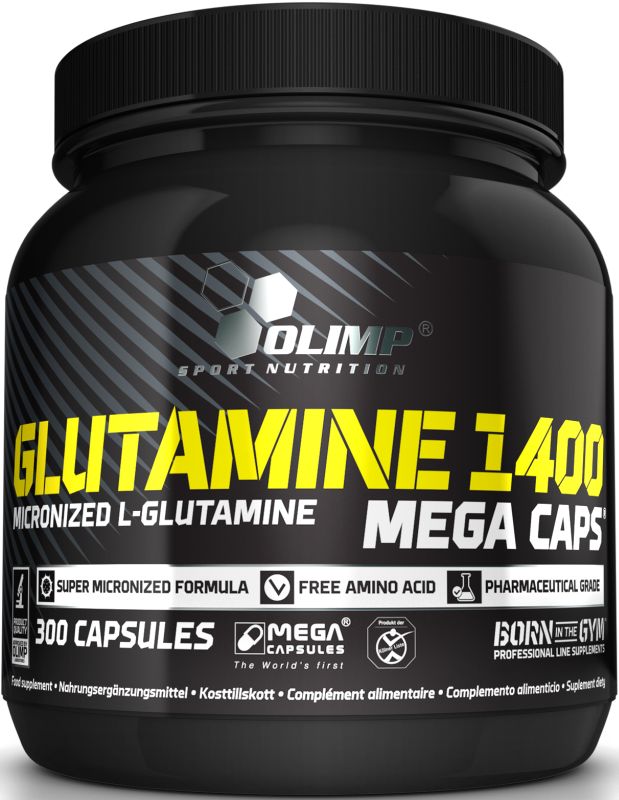 Olimp Glutamine 1400 Mega Caps - 300 Kapseln