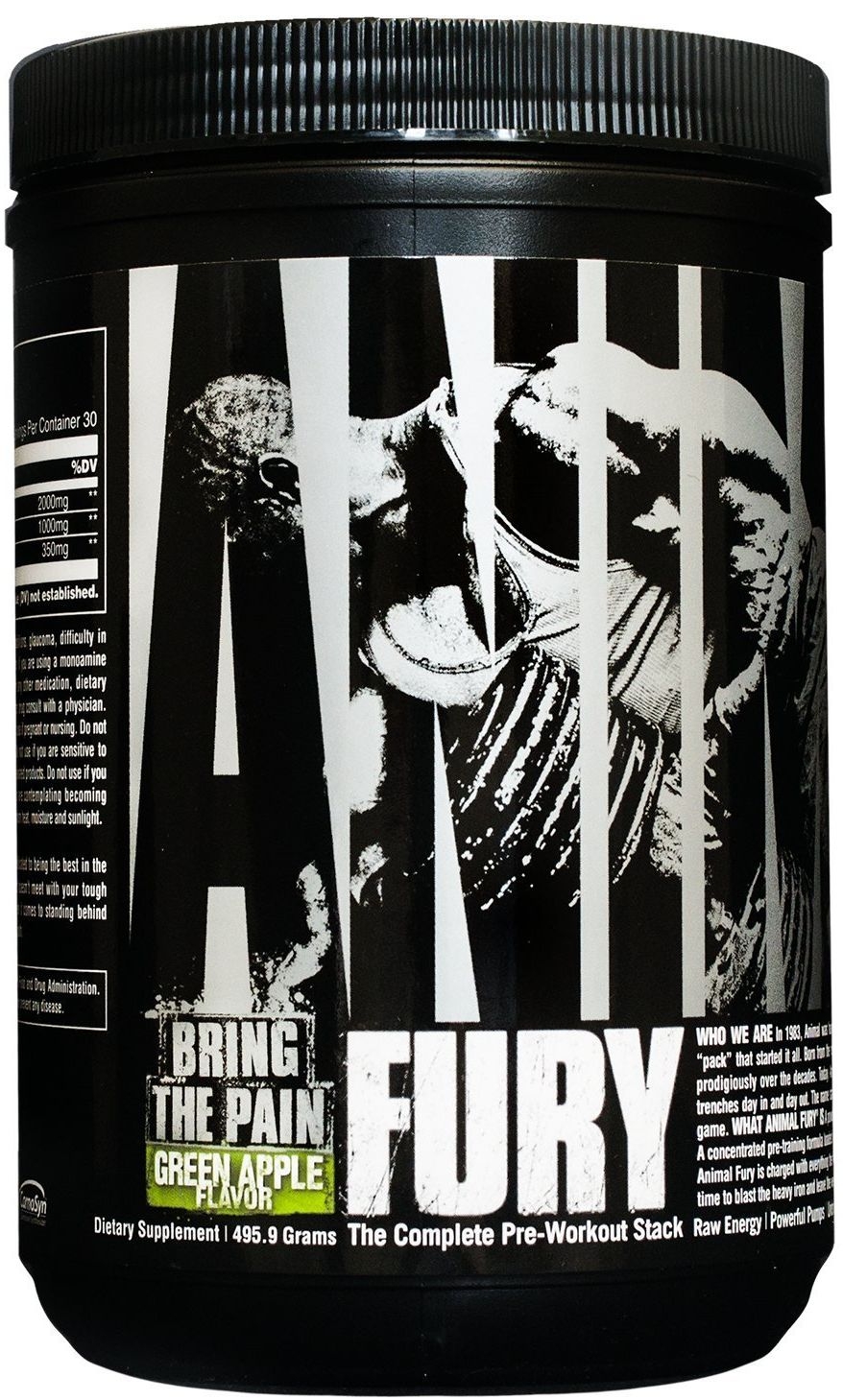 Universal Nutrition Animal Fury - 495,9g