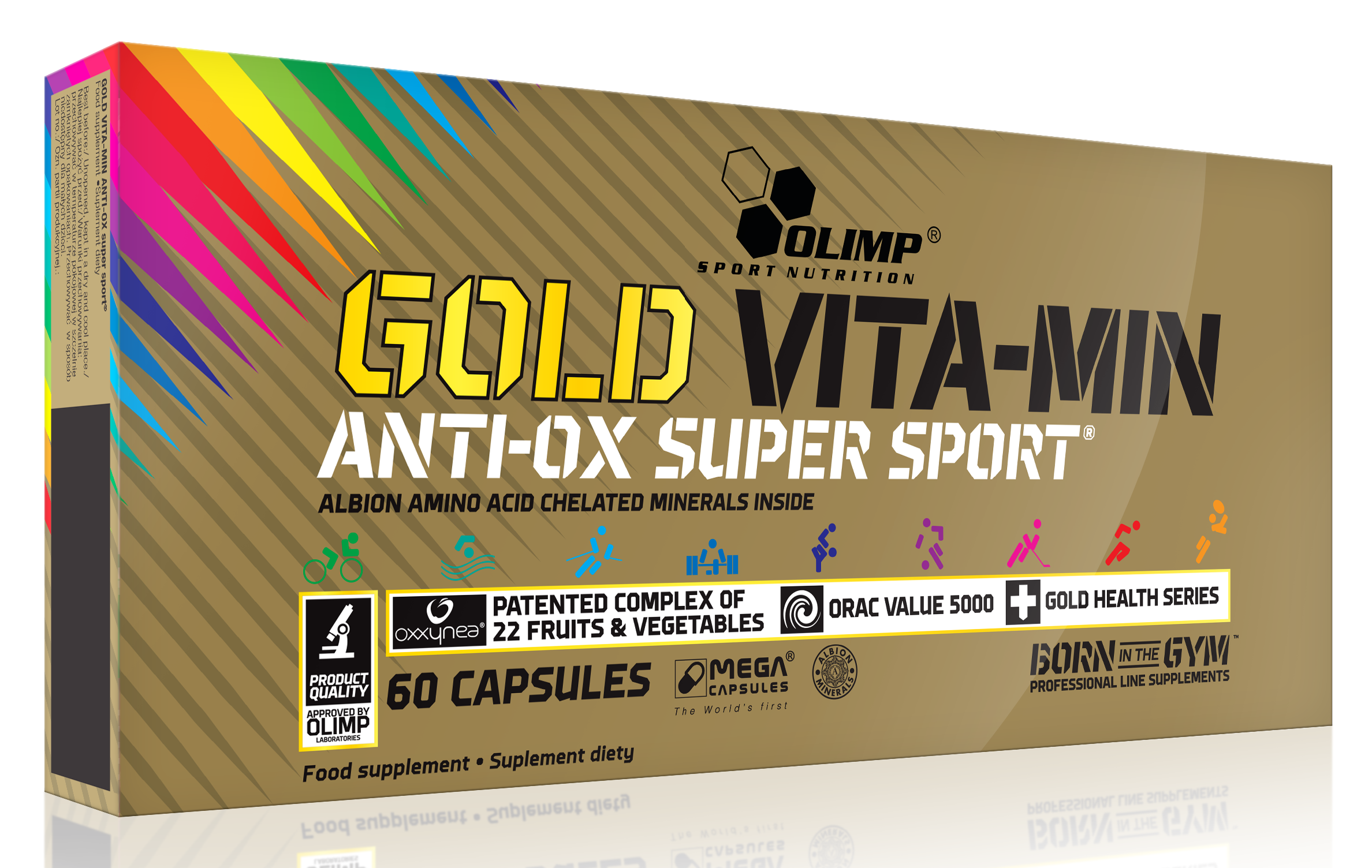 Olimp Gold Vitamin Anti-Ox Super Sport - 60 Kapseln