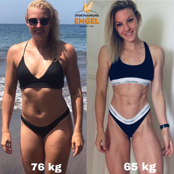 Body Transformation nach Frauen Diätplan Fettreduktion mit Frauen Diätplan