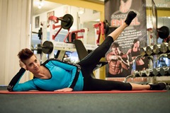 Kniebeugen Endposition