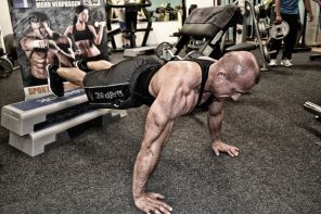 Liegestütze Endposition