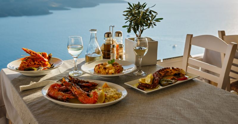 Gesundes essen in den Ferien Gesundes Proteinreiches essen im Urlaub zum Muskelerhalt