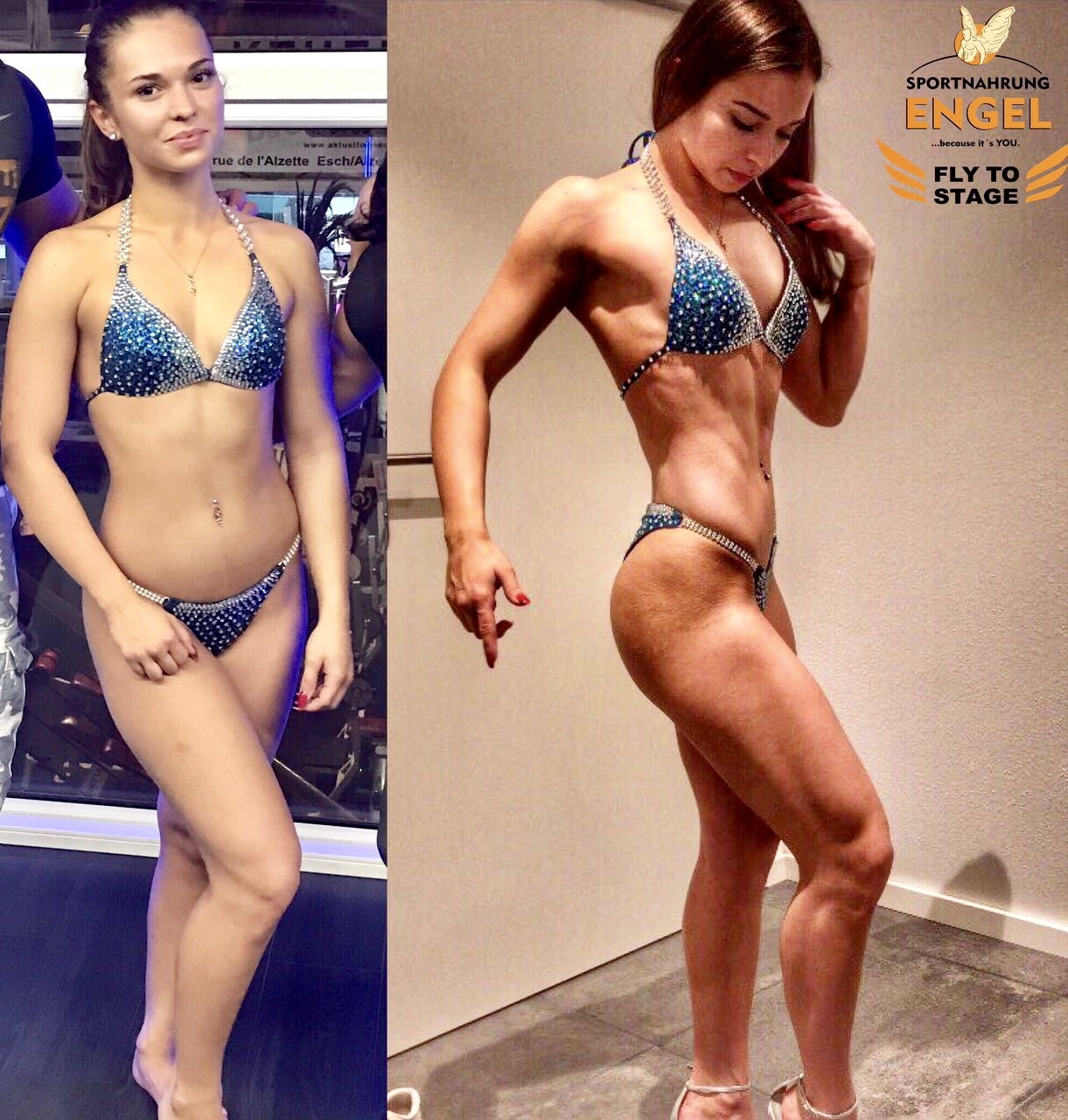 Fly To Stage und Bikini Fitness Athletin Sabine Keil Sabine Keil aus Trier
