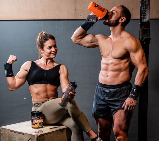 EAAS während dem Training Mit EAAs optimal während dem Training mit Nährstoffen versorgt