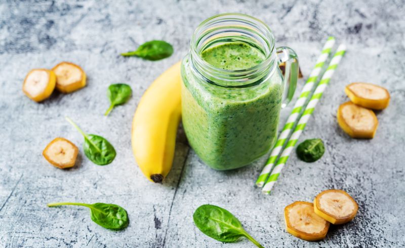 Grüner Smoothie mit Spinat Leckere Grüne Smoothies selber zubereiten