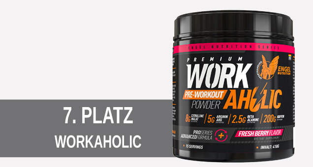 Platz 7 Engel Nutrition Workaholic