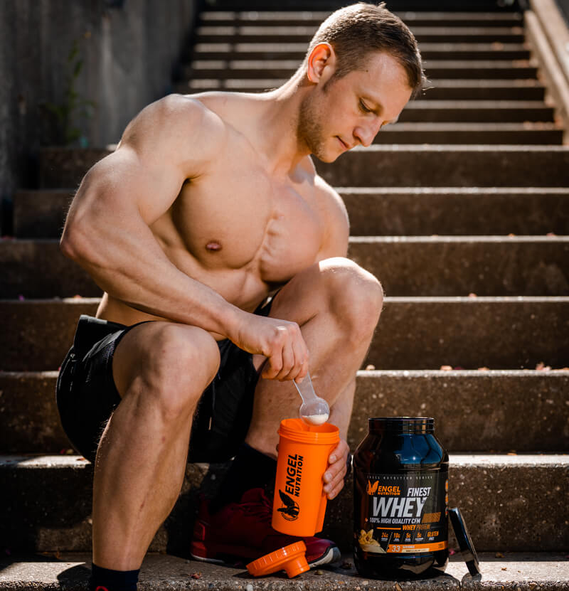 Wheyprotein verbessert Regeneration Trainingshäufigkeit durch verbesserte Regeneration