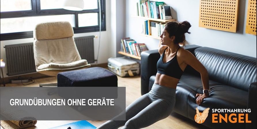 Grundübungen ohne Geräte Grundübungen ohne Geräte mit kostenlosem Trainingsplan