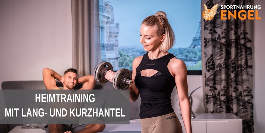 Kostenloser Trainingsplan mit Lang- und Kurzhantel Heimtraining mit Lang- und Kurzanteln von Profis erstellt.